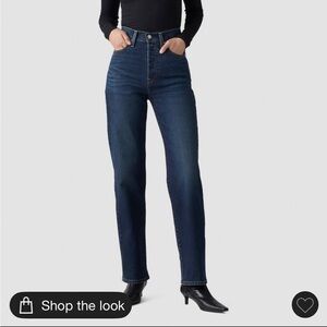 Levi's Dark Blue Straight Leg Jeans